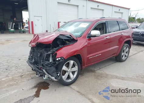 2014 Jeep Grand Cherokee Overland из США, поврежденный, VIN 1C4RJFCT3EC211860